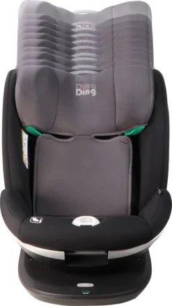 Ding Mace Black/Grey 360° I-Size Autostoel 0-36kg DI-111917 19 Ding Mace Black/Grey 360° I-Size Autostoel 0-36kg DI-111917 -Babyproducten di 111917 ding mace black grey 02