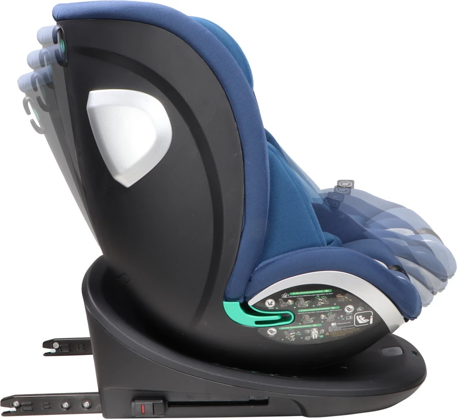 Ding Mace Blue 360° I-Size Autostoel 0-36kg DI-111919 2 Ding Mace Blue 360° I-Size Autostoel 0-36kg DI-111919 - Afbeelding 2