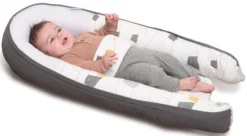 Doomoo Cocoon Bear Grey Babynest CO 03 -Babyproducten doomoo cocoon bear grey co03 4 1