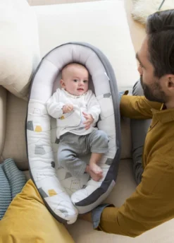 Doomoo Cocoon Bear Grey Babynest CO 03 -Babyproducten doomoo cocoon bear grey co03 8 1