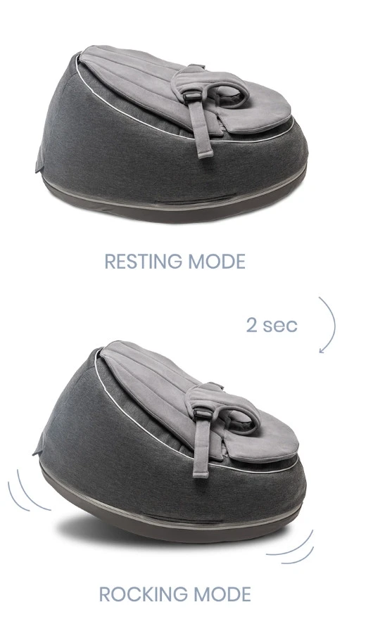 Doomoo Seat'n Swing Grijs Zitzak 02 4 Doomoo Seat'n Swing Grijs Zitzak 02 - Afbeelding 4