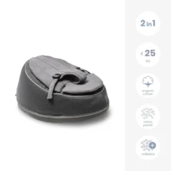 Doomoo Seat'n Swing Antraciet Zitzak 01 12 Doomoo Seat'n Swing Antraciet Zitzak 01 -Babyproducten doomoo seat antraciet zitzak 01 3