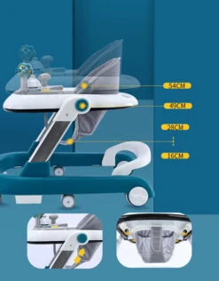 Eco Toys Stonegreen 2-in-1 Loopstoel HC546172 -Babyproducten eco toys 2 in 1 loopstoel hc546172 11 2