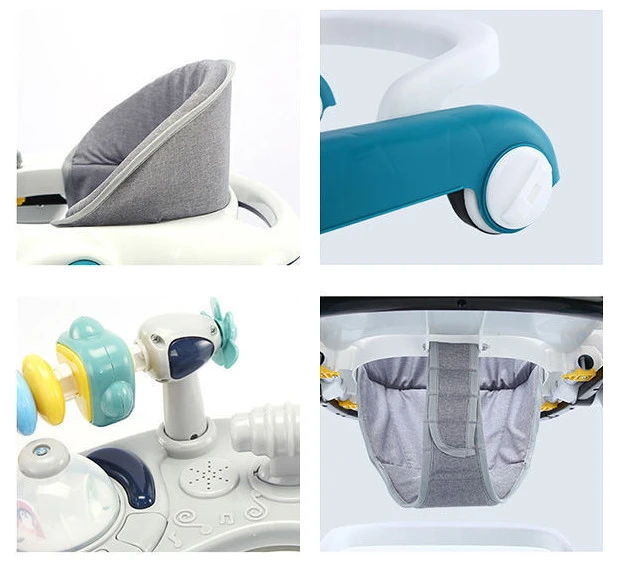 Eco Toys Grijs 2-in-1 Loopstoel HC546172 3 Eco Toys Grijs 2-in-1 Loopstoel HC546172 - Afbeelding 3