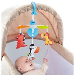 Eco Toys Blue Babymobiel Kinderwagen Speelgoed HC527701 -Babyproducten eco toys animals muziekmobiel 1