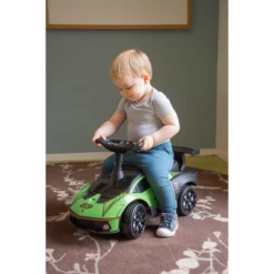 Eco Toys Groen Lamborghini Loopauto 660 -Babyproducten eco toys groen lamborghini loopauto 660 03