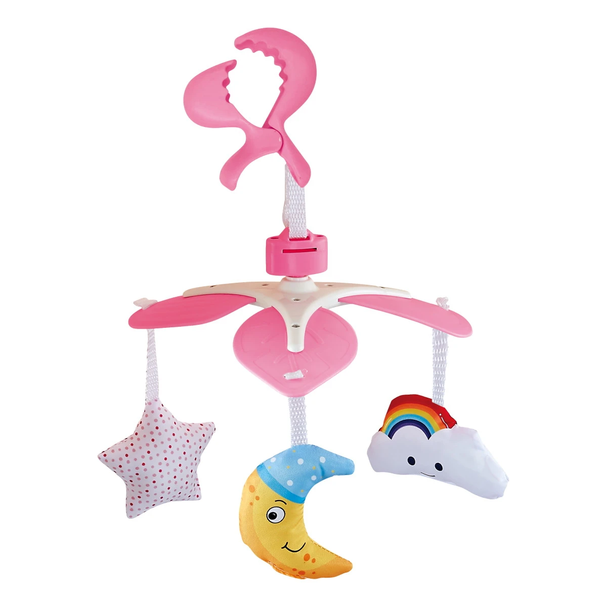 Eco Toys Pink Babymobiel Kinderwagen Speelgoed HC527702 1 Eco Toys Pink Babymobiel Kinderwagen Speelgoed HC527702