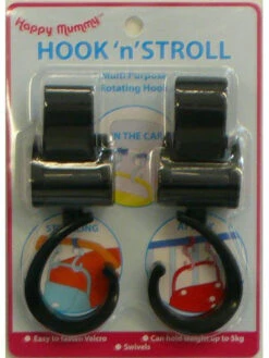 Hook 'n Stroll Tassenhaak 2 Stuks -Babyproducten hook and stroll tassenhaak 4