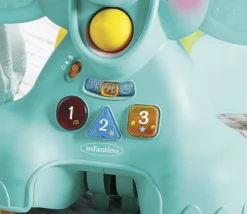 Infantino Sensory Ollie 3-in-1 Olifant Loopwagen BK-217023 -Babyproducten infantino ollie olifant 3 in 1 loopwagen 5