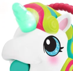 Infantino Sensory Smilin' Shimmer 3-in-1 Eenhoorn Loopwagen BK-227018 -Babyproducten infantino sensory 3 in 1 eenhoorn loopwagen 13