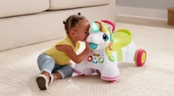 Infantino Sensory Smilin' Shimmer 3-in-1 Eenhoorn Loopwagen BK-227018 -Babyproducten infantino sensory 3 in 1 eenhoorn loopwagen 7