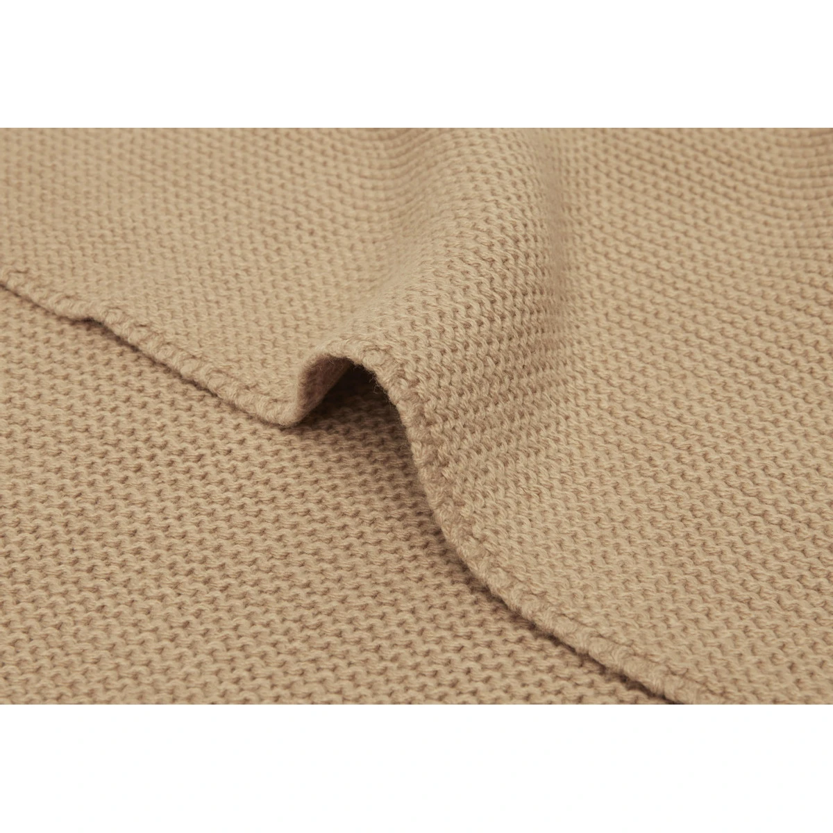 Jollein Basic Knit Biscuit 75 X 100 Cm Wiegdeken 516-511-66072 6 Jollein Basic Knit Biscuit 75 X 100 Cm Wiegdeken 516-511-66072 - Afbeelding 6