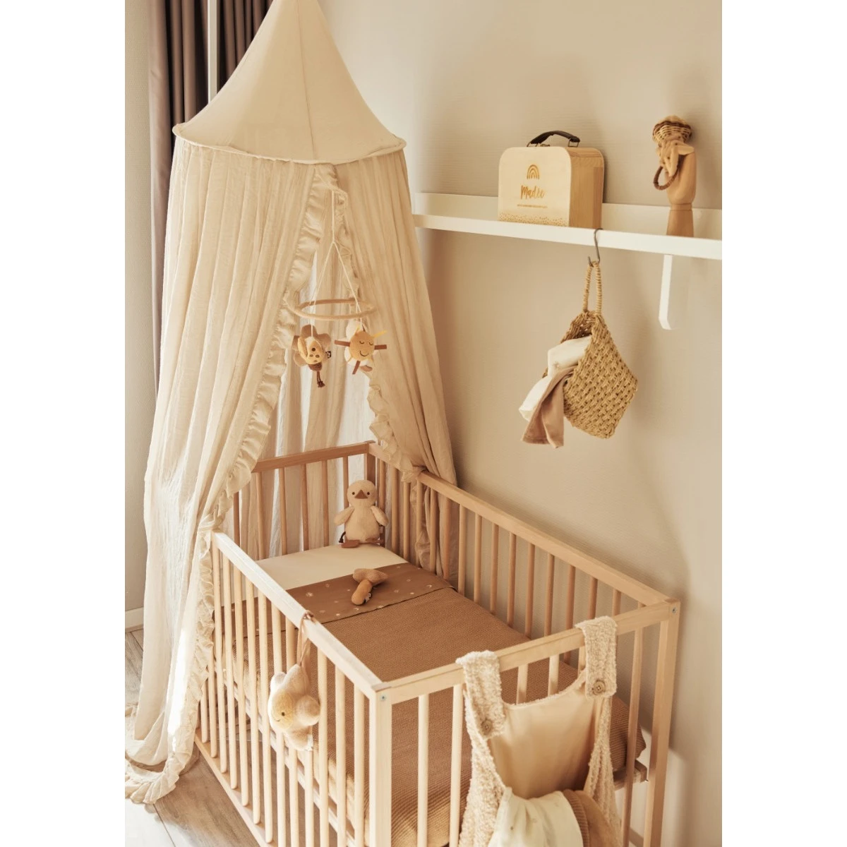 Jollein Basic Knit Biscuit 75 X 100 Cm Wiegdeken 516-511-66072 8 Jollein Basic Knit Biscuit 75 X 100 Cm Wiegdeken 516-511-66072 - Afbeelding 8