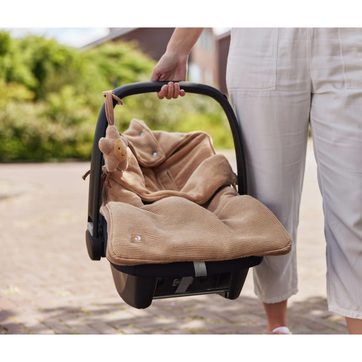 Jollein Basic Knit Biscuit 3/5 Punts 0-9 Maanden Autostoel Voetenzak 025-811-66072 7 Jollein Basic Knit Biscuit 3/5 Punts 0-9 Maanden Autostoel Voetenzak 025-811-66072 - Afbeelding 7