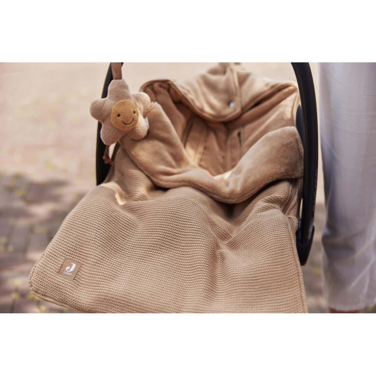 Jollein Basic Knit Biscuit 3/5 Punts 0-9 Maanden Autostoel Voetenzak 025-811-66072 9 Jollein Basic Knit Biscuit 3/5 Punts 0-9 Maanden Autostoel Voetenzak 025-811-66072 - Afbeelding 9