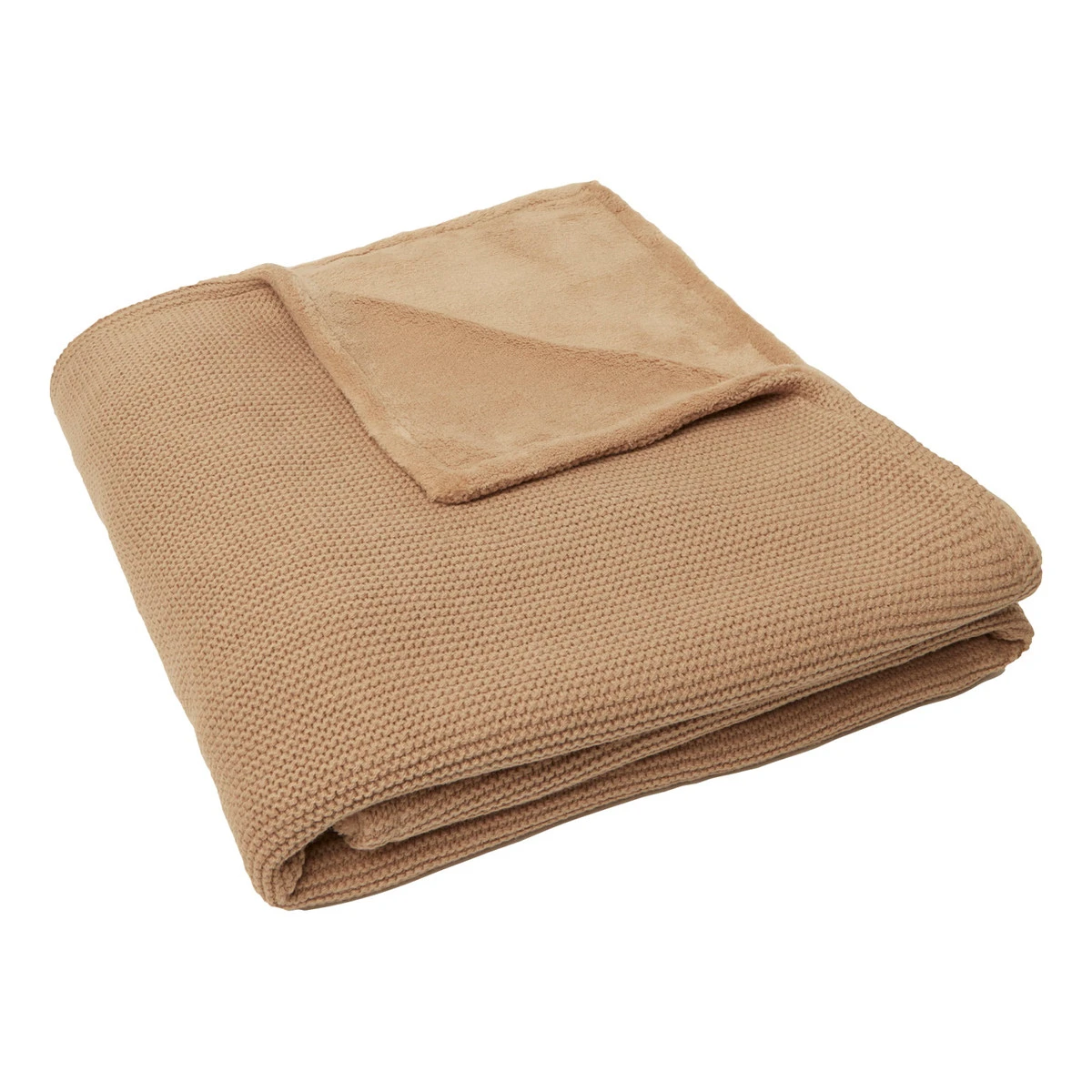 Jollein Basic Knit Biscuit / Fleece 100 X 150 Cm Ledikantdeken 517-522-66072 1 Jollein Basic Knit Biscuit / Fleece 100 X 150 Cm Ledikantdeken 517-522-66072