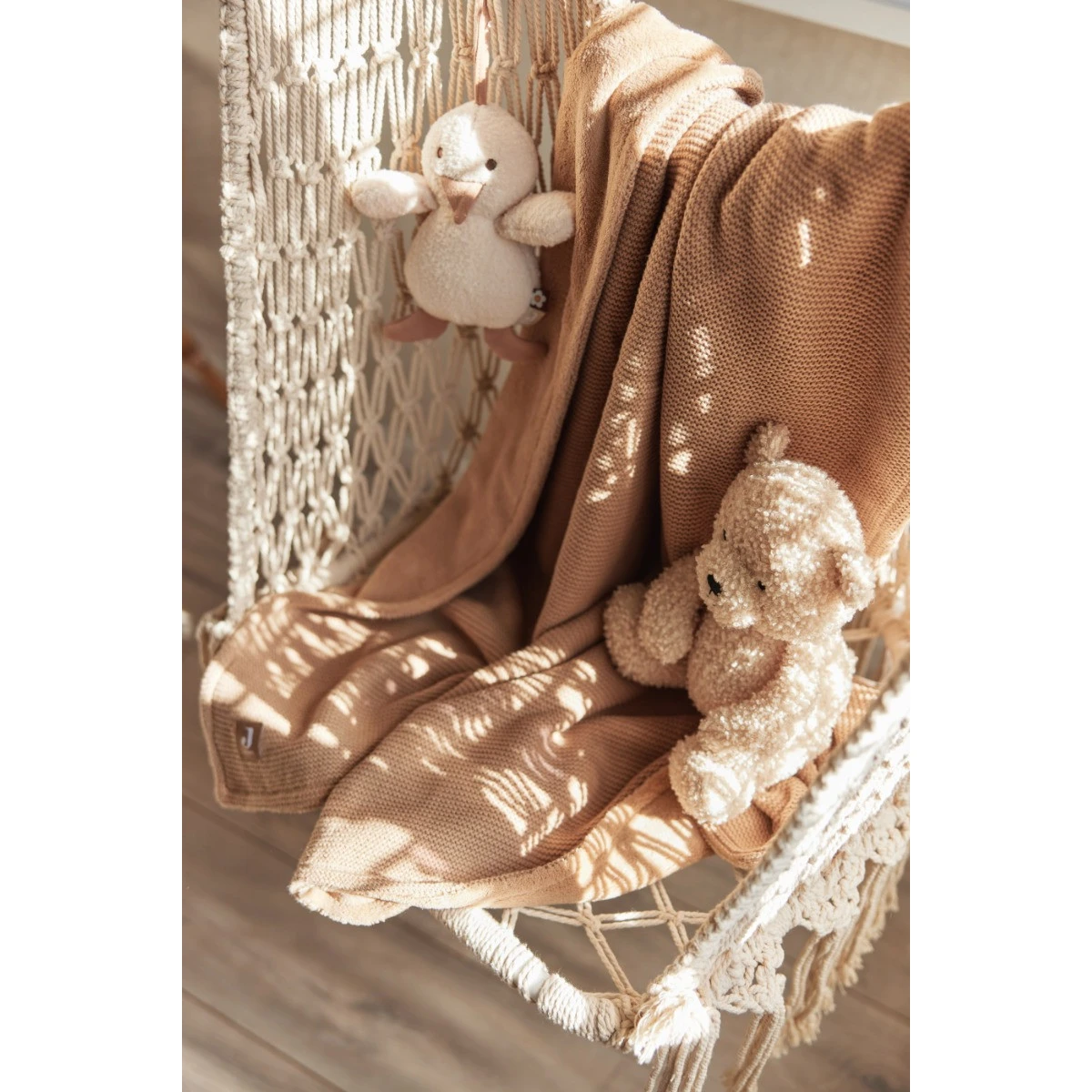 Jollein Basic Knit Biscuit / Fleece 100 X 150 Cm Ledikantdeken 517-522-66072 8 Jollein Basic Knit Biscuit / Fleece 100 X 150 Cm Ledikantdeken 517-522-66072 - Afbeelding 8