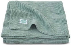 Jollein Basic Knit Forest Green 75x100 Cm Wiegdeken 516-511-65219
