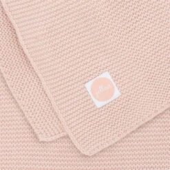Jollein Basic Knit Pale Pink 75 X 100 Cm Wiegdeken 516-511-65310 7 Jollein Basic Knit Pale Pink 75 X 100 Cm Wiegdeken 516-511-65310 -Babyproducten jollein basic knit pale pink 75 x 100 cm wiegdeken 516 511 65310 3