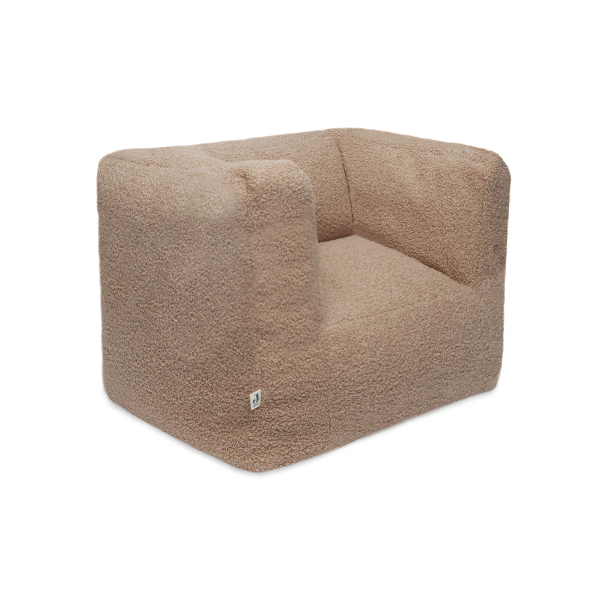 Jollein Boucle Biscuit Kinderfauteuil Beanbag 028-543-66067 2 Jollein Boucle Biscuit Kinderfauteuil Beanbag 028-543-66067 - Afbeelding 2
