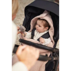 Jollein Grain Knit Wild Rose 3/5 Punts 0-9 Maanden Autostoel Voetenzak 025-811-67065 -Babyproducten jollein grain knit wild 0 9 maanden autostoel voetenzak 025 811 67065 1