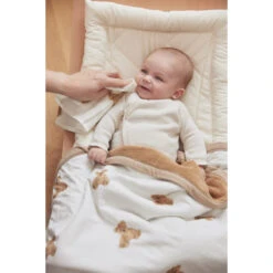 Jollein Jersey Teddy Bear 75 X 100 Cm Wiegdeken 513-511-66095 -Babyproducten jollein jersey teddy bear 100 x 150 cm ledikantdeken 513 522 66095 .7 1