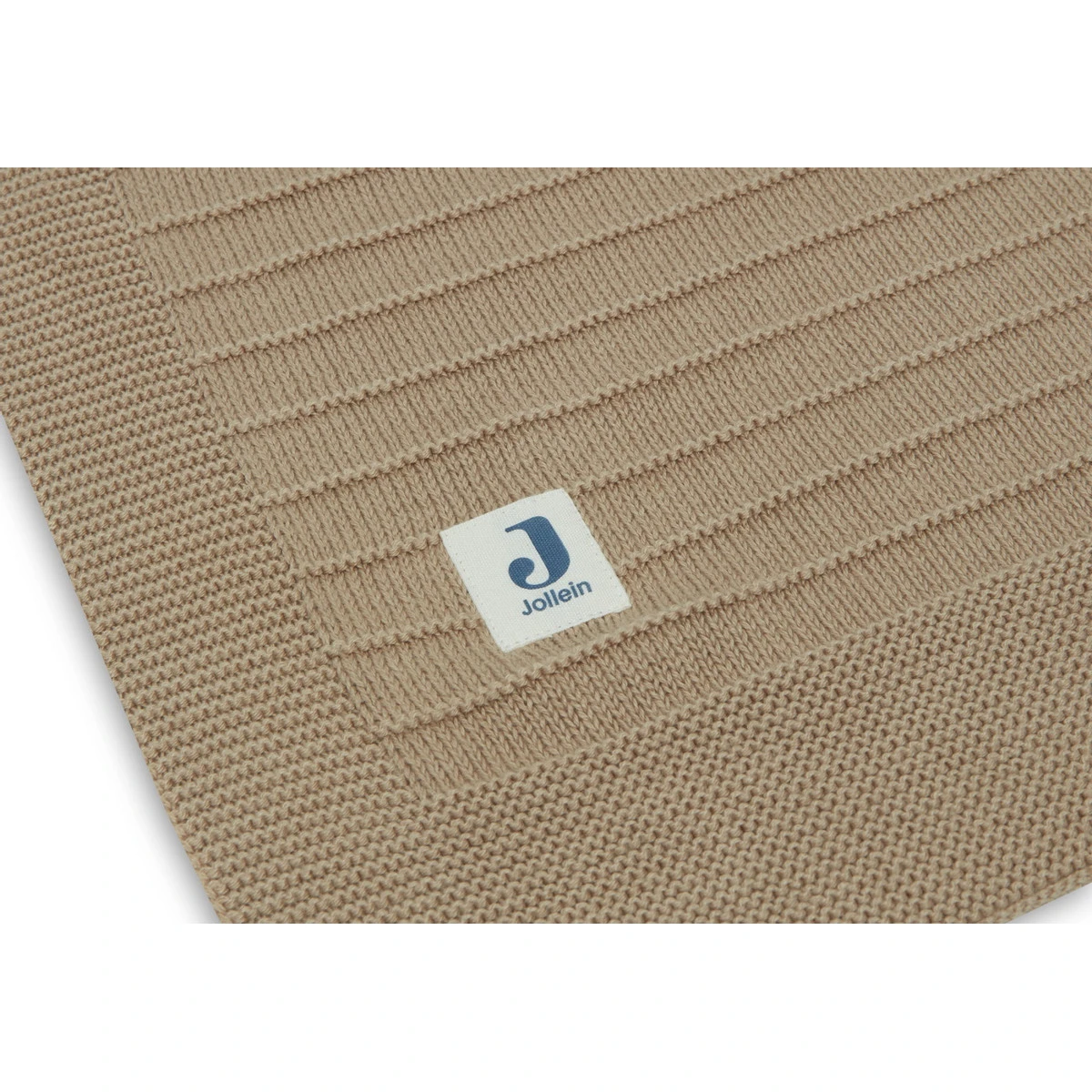 Jollein Pure Knit Biscuit 100x150 Cm Ledikantdeken 516-522-67012 4 Jollein Pure Knit Biscuit 100x150 Cm Ledikantdeken 516-522-67012 - Afbeelding 4