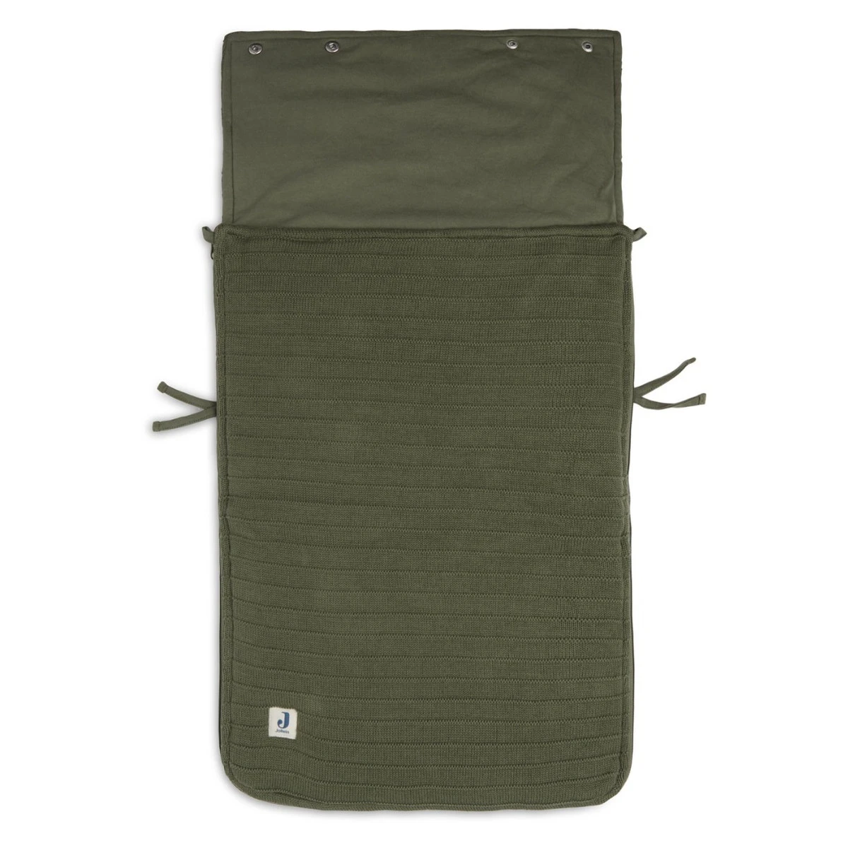 Jollein Pure Knit Leaf Green 3/5 Punts 0-9 Maanden Autostoel Voetenzak 025-811-67010 - Afbeelding 3