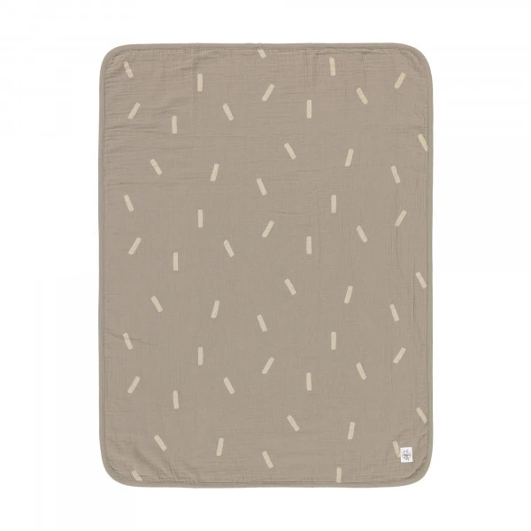 LÄSSIG Lassig Muslin GOTS Speckles Olive 75 X 100 Cm Wiegdeken 1312022585 1 LÄSSIG Lassig Muslin GOTS Speckles Olive 75 X 100 Cm Wiegdeken 1312022585