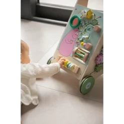 Label Label Barbapapa Houten Activiteiten Loopwagen LLBB-35830 -Babyproducten llbb 35830 barbapapa wooden activity walker 08