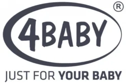 4Baby Roto-Fix Blue 360º 0-36 Kg Isofix Autostoel -Babyproducten logo 4baby 29