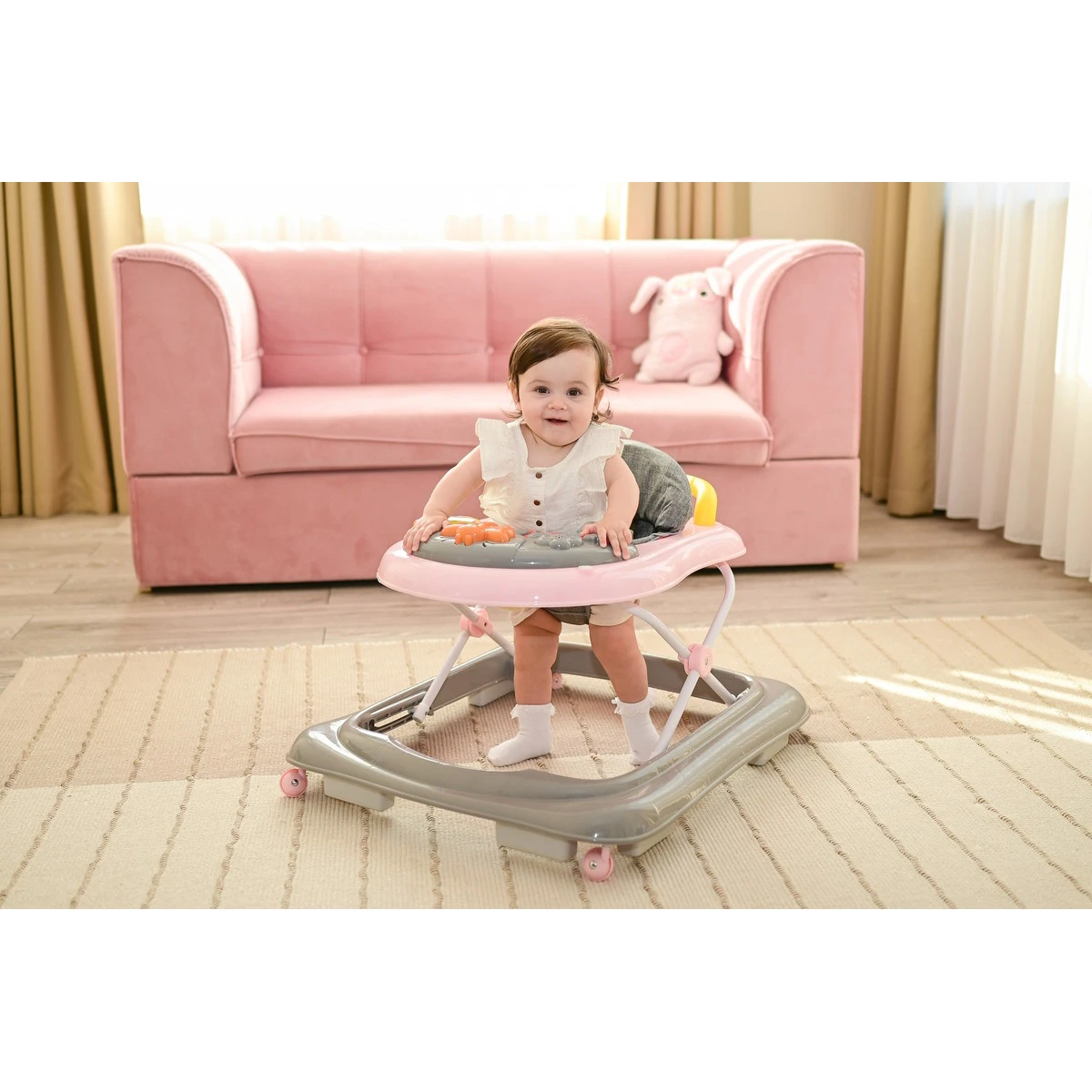 Lorelli My Buggy Bubblegum Loopstoeltje 1012042-0017 4 Lorelli My Buggy Bubblegum Loopstoeltje 1012042-0017 - Afbeelding 4