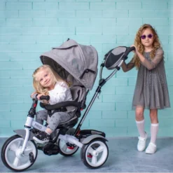 Lorelli Neo Grey Luxe Driewieler 1005033-2102 -Babyproducten lorelli neo grey luxe driewieler 1005033 2102 sfeer2 1920x1920 1