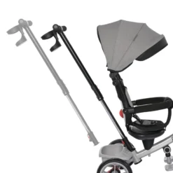 Lorelli Revel Black Cosmos Driewieler 1005063-2345 -Babyproducten lorelli revel pink grunge driewieler 16 2