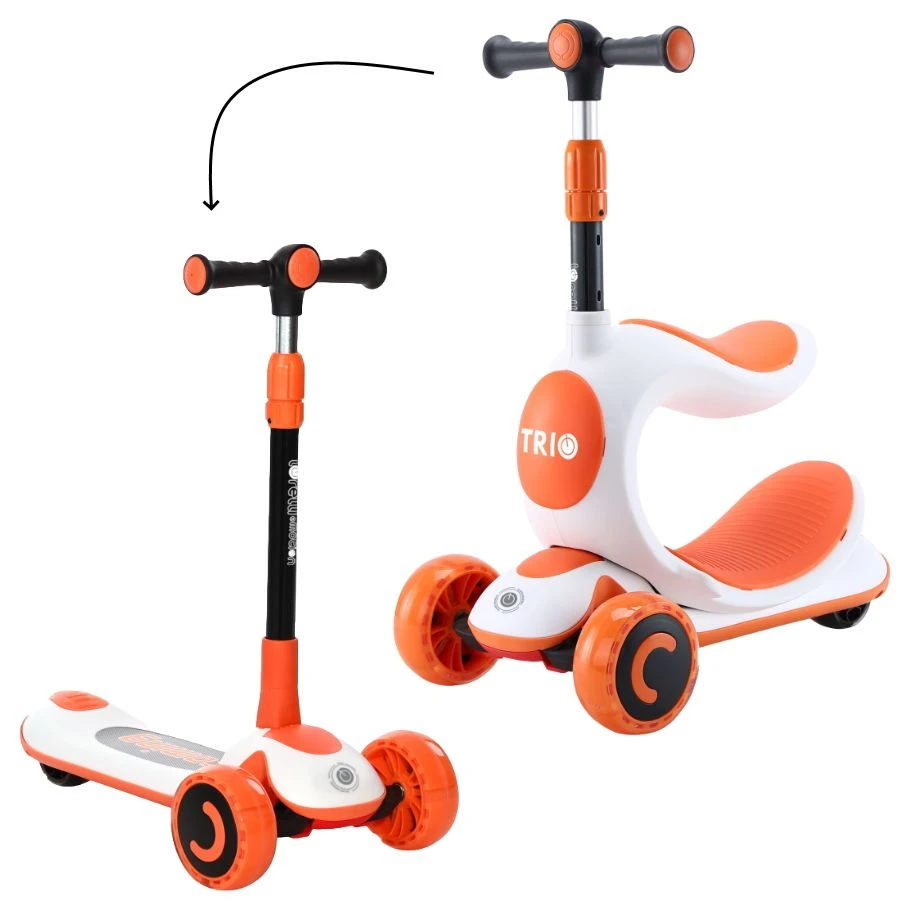 Lorelli Scooter Trio Orange Step/Loopfiets 1039015-0003