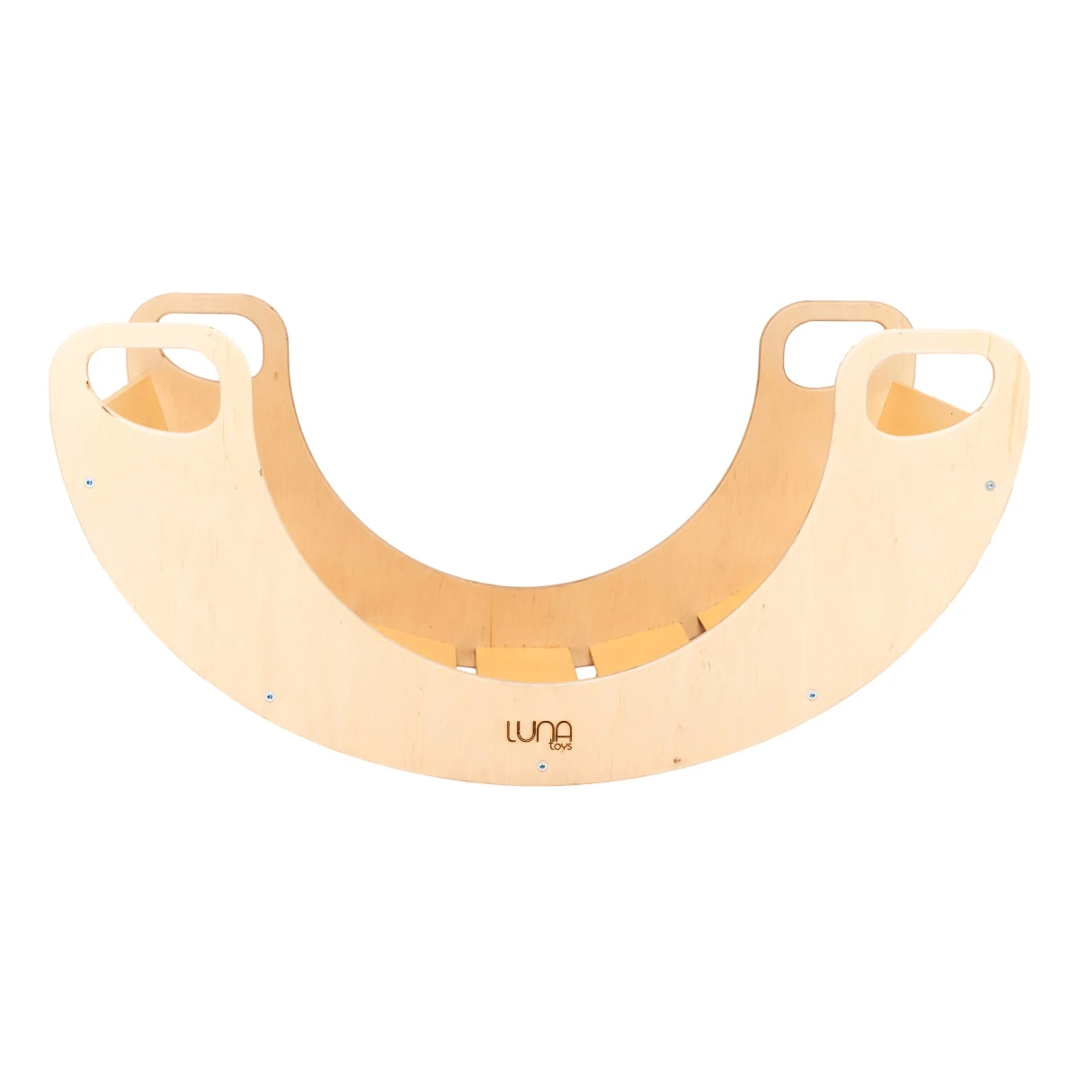 Luna Toys Naturel Houten Schommelstoel / Rocker LU-36899 1 Luna Toys Naturel Houten Schommelstoel / Rocker LU-36899