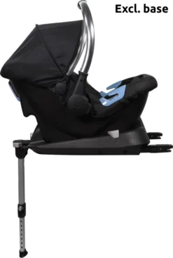 Ding Amigo Black/Silver 0-13kg Autostoel DI-191708 -Babyproducten mamaloes ding amigo black sliver autostoel 030 1