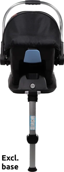 Ding Amigo Black/Silver 0-13kg Autostoel DI-191708 -Babyproducten mamaloes ding amigo black sliver autostoel 040 1