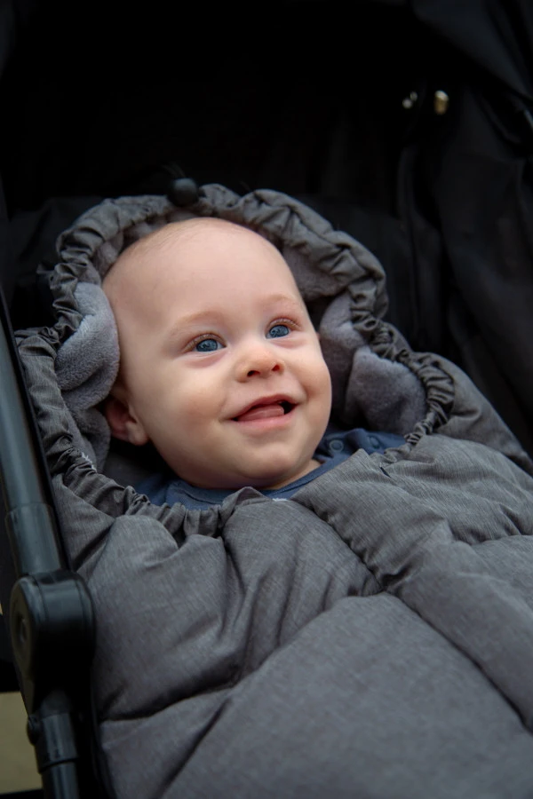 Ding Grey Deluxe Universele Buggy/Wandelwagen Voetenzak DI-252425 11 Ding Grey Deluxe Universele Buggy/Wandelwagen Voetenzak DI-252425 - Afbeelding 11