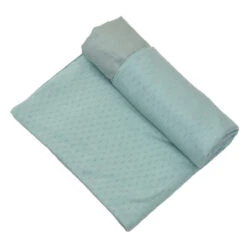 MamaLoes Amy Ajour Stonegreen 75x100cm Wiegdeken 84266 -Babyproducten mamaloes amy ajour stonegreen 75x100cm wiegdeken 84266 .4