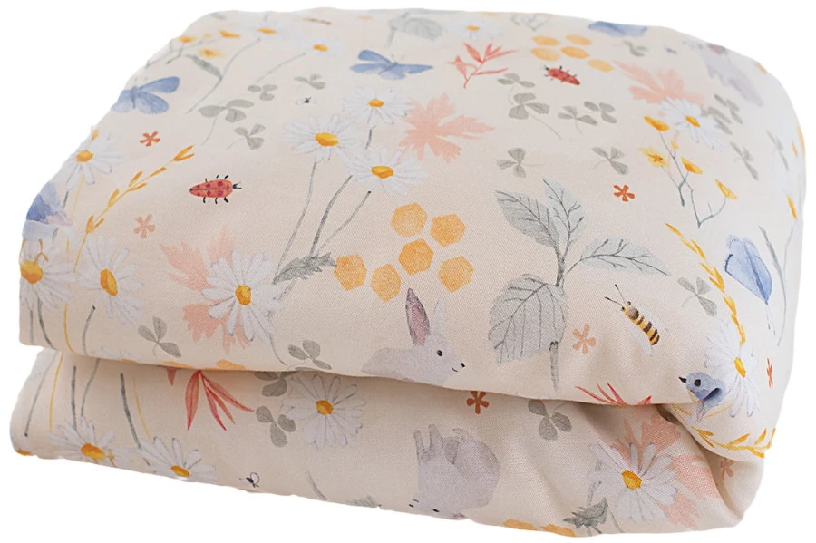 MamaLoes Amy Bamboo Nature Meadow Beige 60 X 80 Cm Deken 82667 1 MamaLoes Amy Bamboo Nature Meadow Beige 60 X 80 Cm Deken 82667