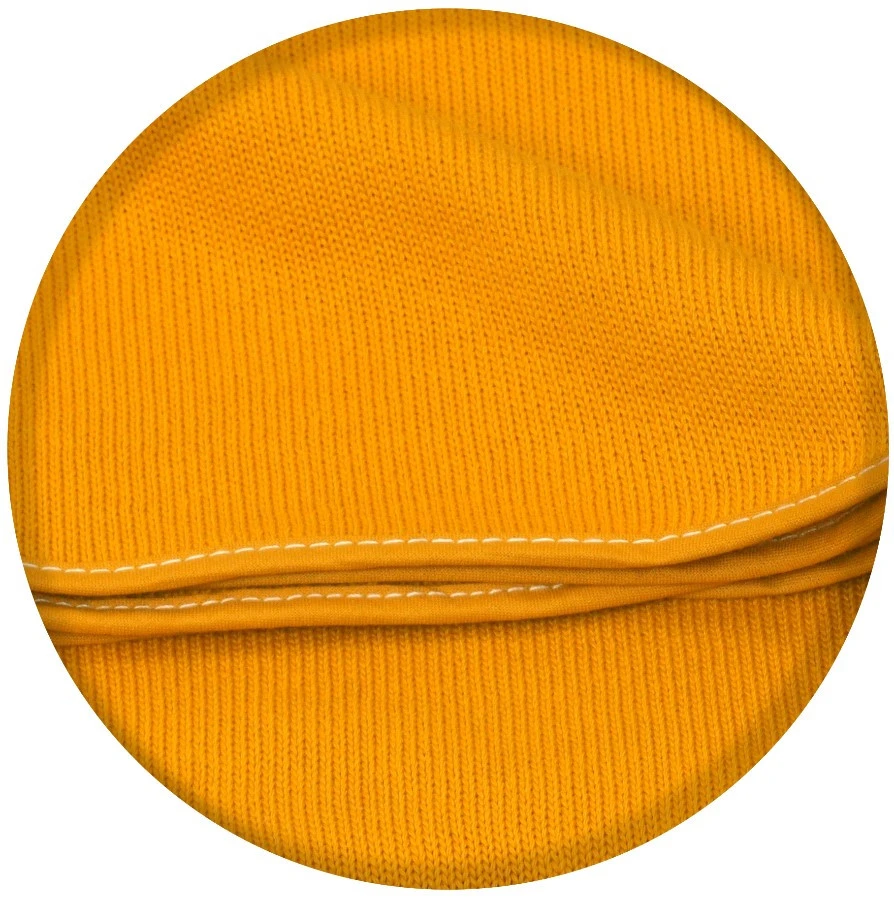 MamaLoes Amy Knitted Okergeel 72x110 Cm Wiegdeken 80628 2 MamaLoes Amy Knitted Okergeel 72x110 Cm Wiegdeken 80628 - Afbeelding 2