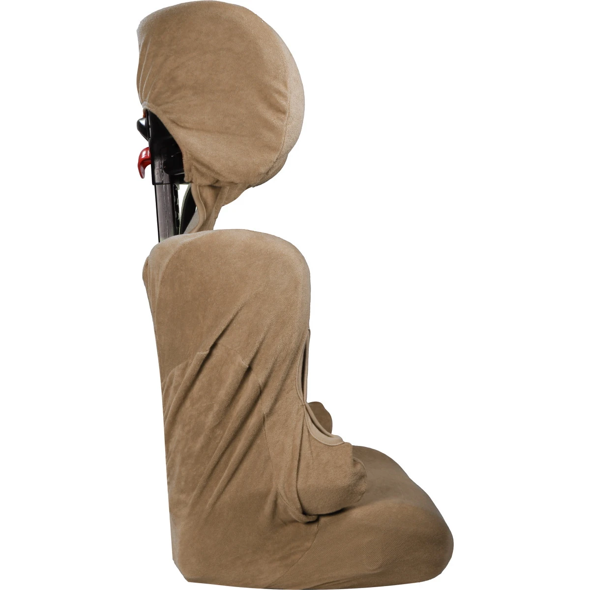 MamaLoes Badstof Nougat Groep 2/3 Autostoelhoes ML010801 2 MamaLoes Badstof Nougat Groep 2/3 Autostoelhoes ML010801 - Afbeelding 2