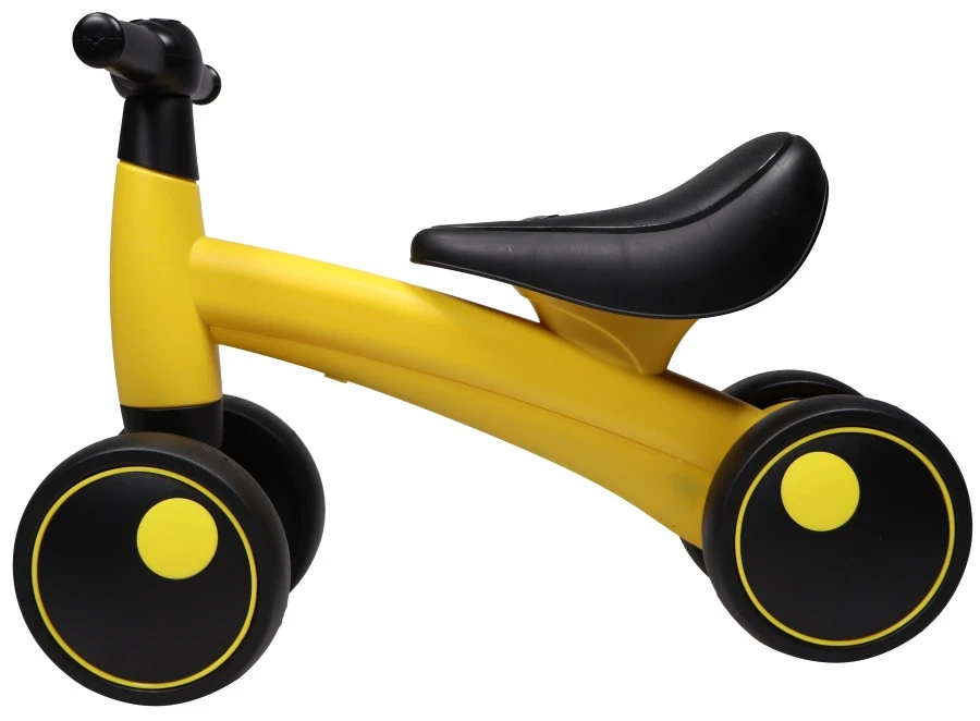Eco Toys Geel Loopfiets Met Licht En Geluid HC493398 2 Eco Toys Geel Loopfiets Met Licht En Geluid HC493398 - Afbeelding 2