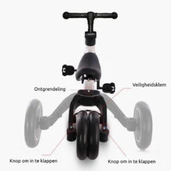 Eco Toys Rood 4-in-1 Loopfiets HC492494 -Babyproducten mamaloes eco toys rood 2 in 1 loopfiets hc492494 2 2