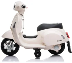 Eco Toys White Elektrische Vespa Scooter H1 -Babyproducten mamaloes eco toys white elektrische vespa scooter h1 4