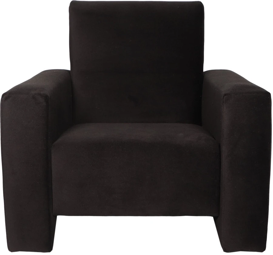 Ding Jamie Velvet Zwart Kinderfauteuil DI-34203 1 Ding Jamie Velvet Zwart Kinderfauteuil DI-34203