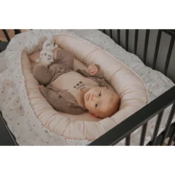 MamaLoes Berry Branch Omkeerbaar Babynest ML3061 -Babyproducten mamaloes stippen omkeerbaar babynest ml020107 14 1