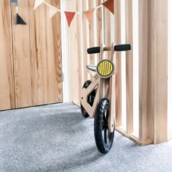 Mamatoyz Balance Bike Zwart Houten Loopfiets MT06 -Babyproducten mamatoyz balance bike zwart houten loopfiets mt06 5 1