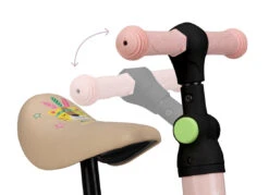 Momi Loris Pink 4-in-1 Ride-On Loopfiets ROBI00039 -Babyproducten momi loris pink 4 in 1 ride on loopfiets robi00039 8